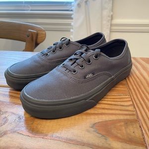 VANS Authentic Shoes Gray US 6
